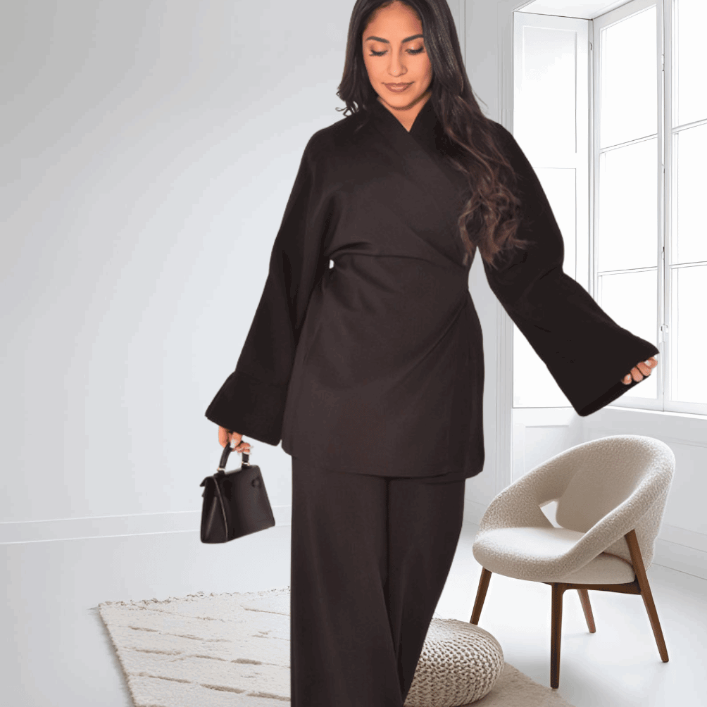 Sahra - Crinkled Linen 2pc Set