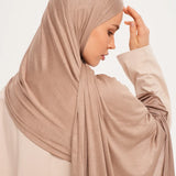 Effen Headscarf Beige