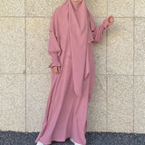Women's Two-Piece Khimar Set
