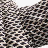 Women's Quilted Jacket with Hood & Belt