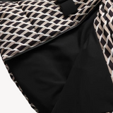 Women's Quilted Jacket with Hood & Belt