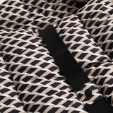 Women's Quilted Jacket with Hood & Belt