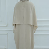 Modest Abaya Set Apricot