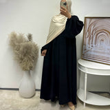 Zamharir Winter Abaya Black