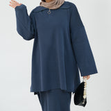 Amirah Winter Set Dark Blue