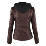 Women’s Elegant Vegan Leather Jacket