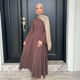 Haya Abaya Dark Brown
