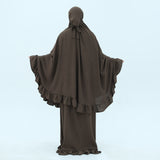 Noor Abaya Clothes Dark Brown