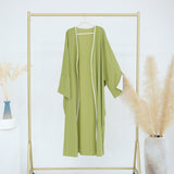 Varda Kaftan Robe Green