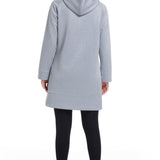 Modest Sportswear Hoodie Top Grey
