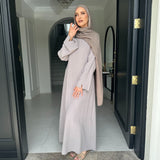 Jamila Abaya Grey
