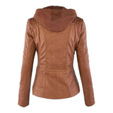 Women’s Elegant Vegan Leather Jacket