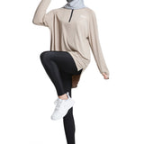 Essence Sportswear Top Khaki