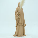 Noor Abaya Clothes Khaki