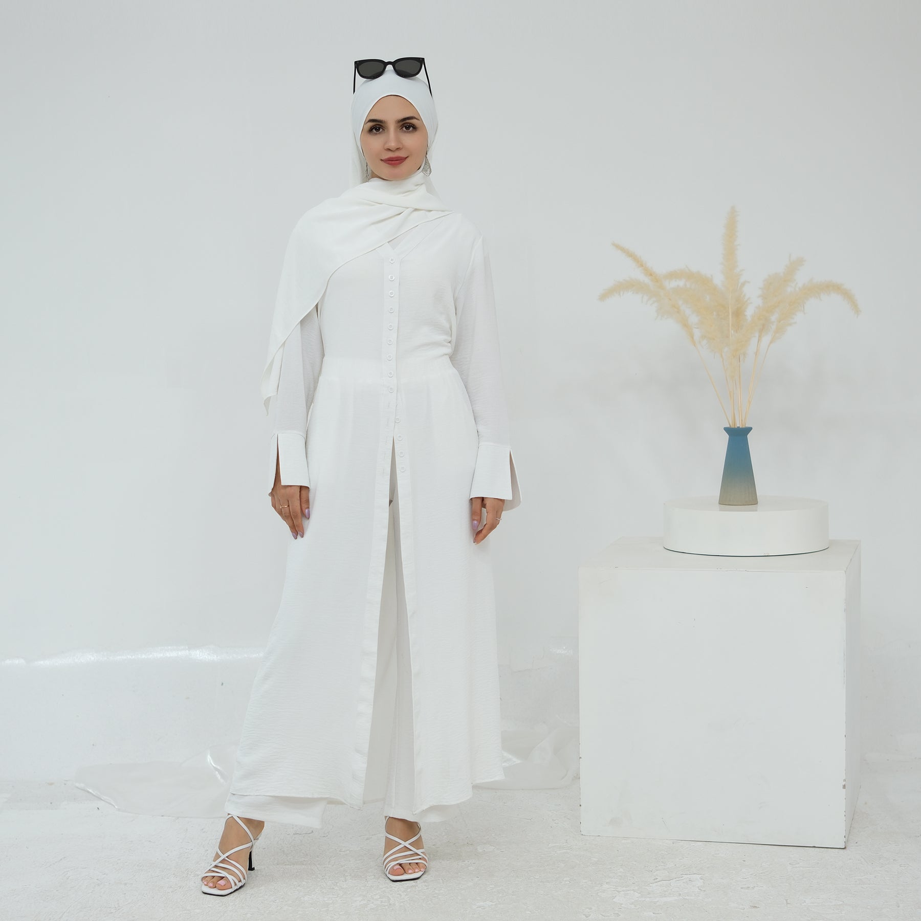 Hana Modest Shirt + Pants Set