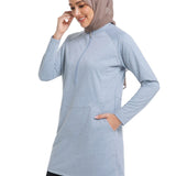 Modest Sportswear Top Blue
