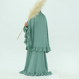 Noor Abaya Clothes Matcha