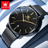 Aureon Watch | Slim Steel Mesh Band for Men and Women