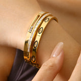 Naomi | 18K Elegant Gold Plated Bangle Set