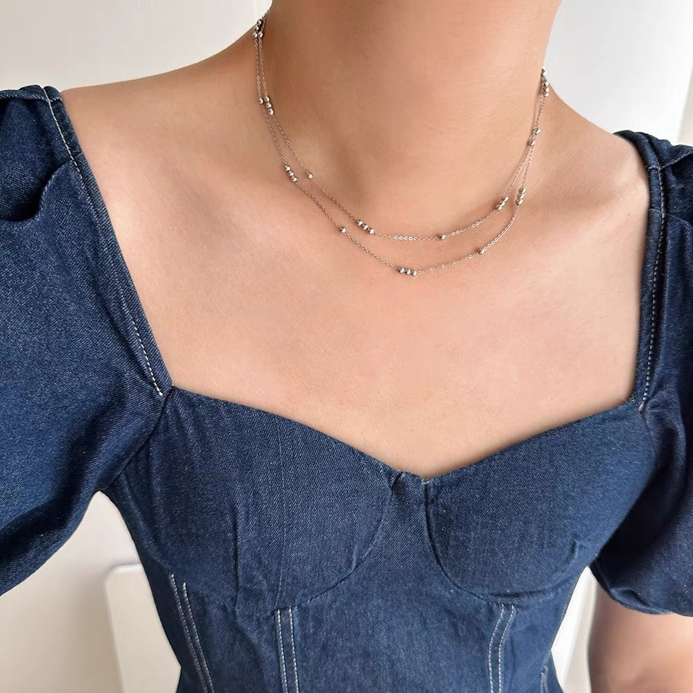 Elise | Beaded Chain Necklace