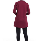 Modest Sportswear Top Burgundy