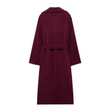 Liora | Burgundy Winter Jacket