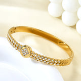 Vivian | 18K Shimmer Gol Plated Bracelet