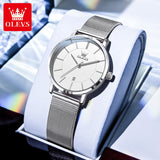 Aureon Watch | Slim Steel Mesh Band for Men and Women