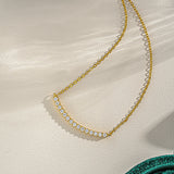 Solena | S925 Silver 1ct Moissanite Smile Pendant Necklace