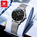 Aureon Watch | Slim Steel Mesh Band for Men and Women