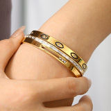 Naomi | 18K Elegant Gold Plated Bangle Set