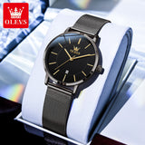 Aureon Watch | Slim Steel Mesh Band for Men and Women