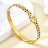 Vivian | 18K Shimmer Gol Plated Bracelet