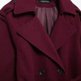 Liora | Burgundy Winter Jacket