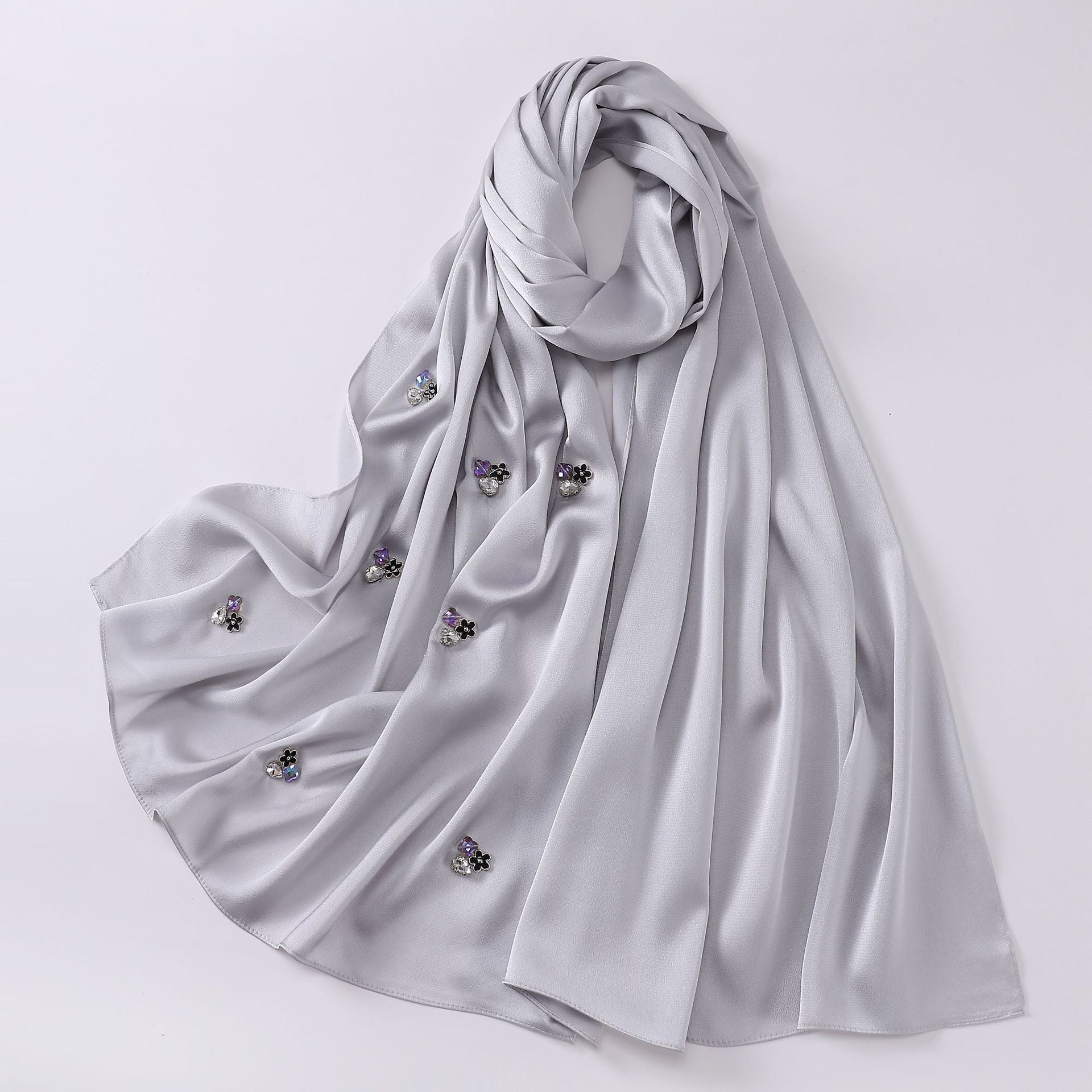 Zara | Crystal Flower Hijab