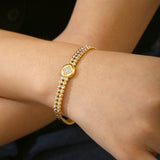 Vivian | 18K Shimmer Gol Plated Bracelet