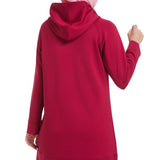 Modest Sportswear Hoodie Top Red