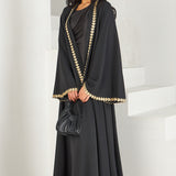 Amina Kaftan Black
