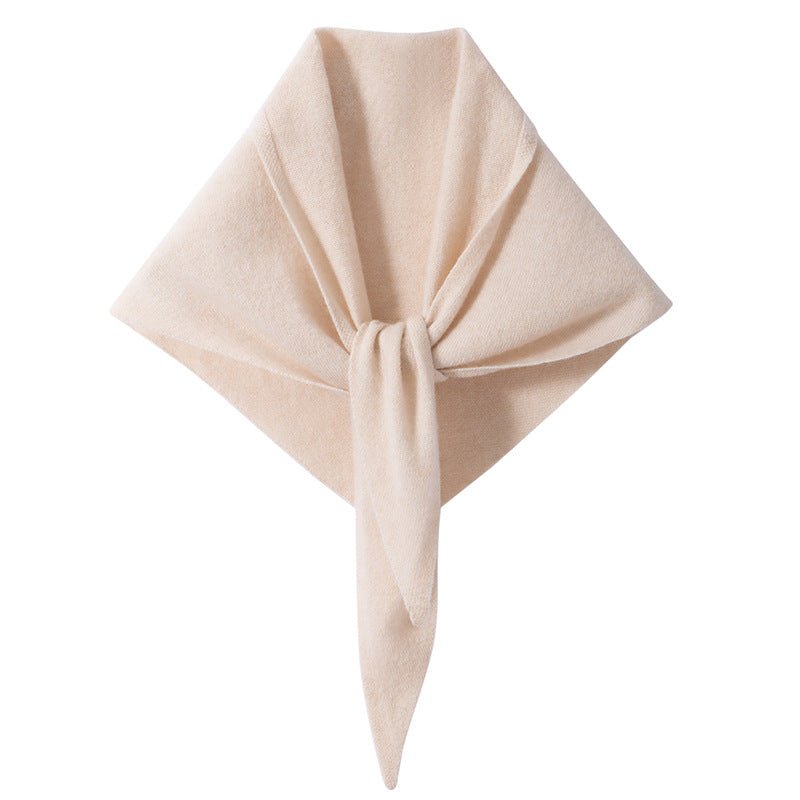 Cashmere Bandana Triangle Scarf
