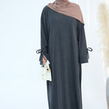 La’meh Abaya Dark Grey