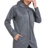 Modest Sportswear Vest Dark Grey