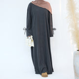 La’meh Abaya Dark Grey