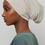Hijab Undercap Cream White