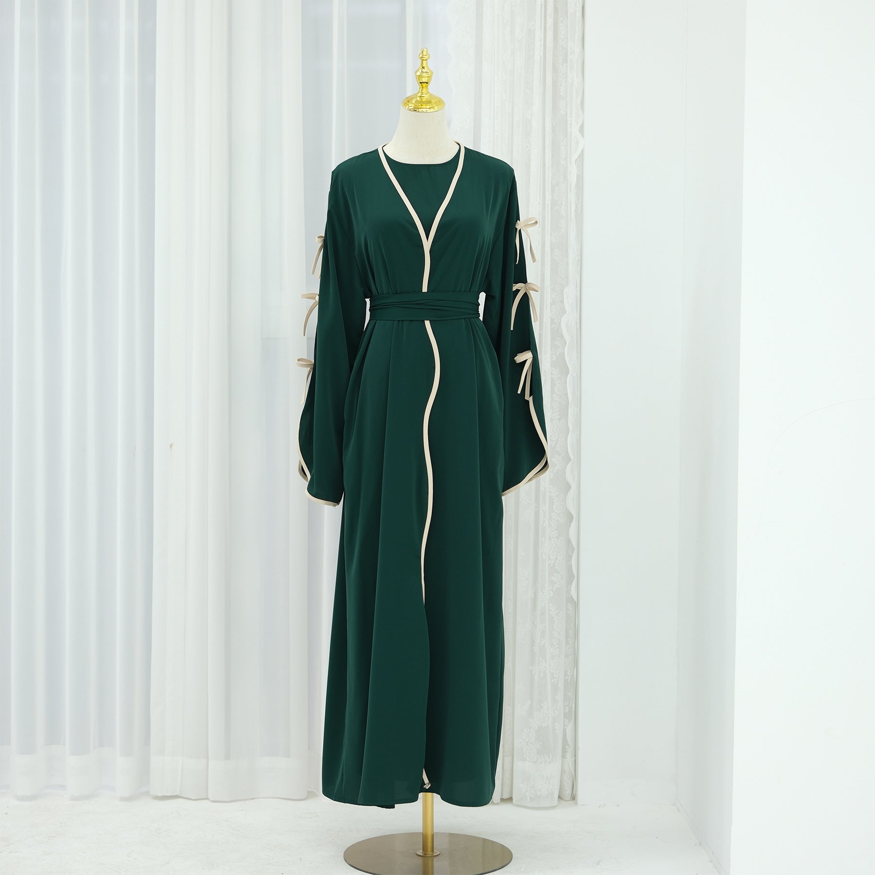 Wrap abaya 2-Piece
