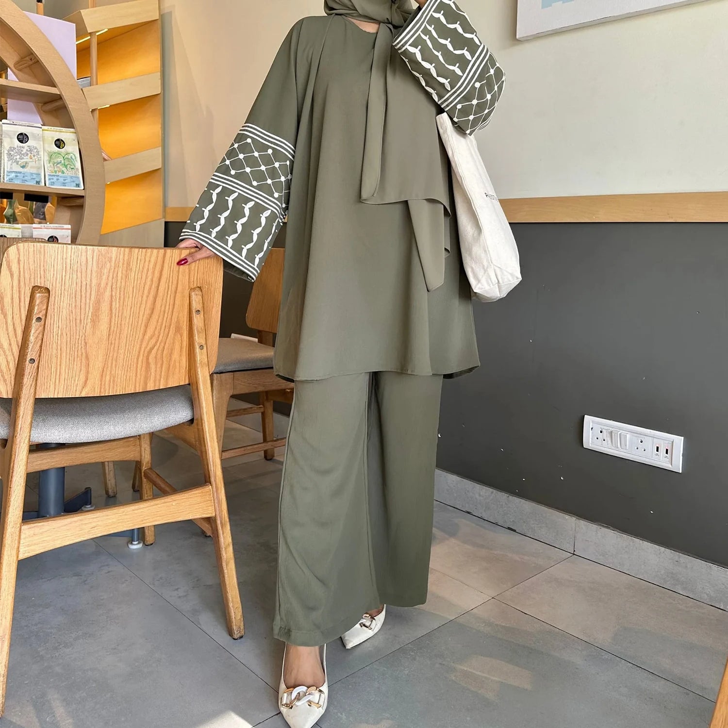 Keffiyeh Modest Co-Ord Set
