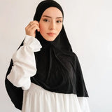 Khimar Zwart