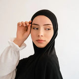 Khimar Zwart