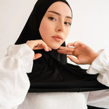Khimar Zwart