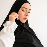 Khimar Zwart