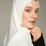 Hijab Scarf White